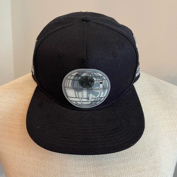 Star Wars Black Embroidered Baseball Hat One Size - Picture 1 of 7